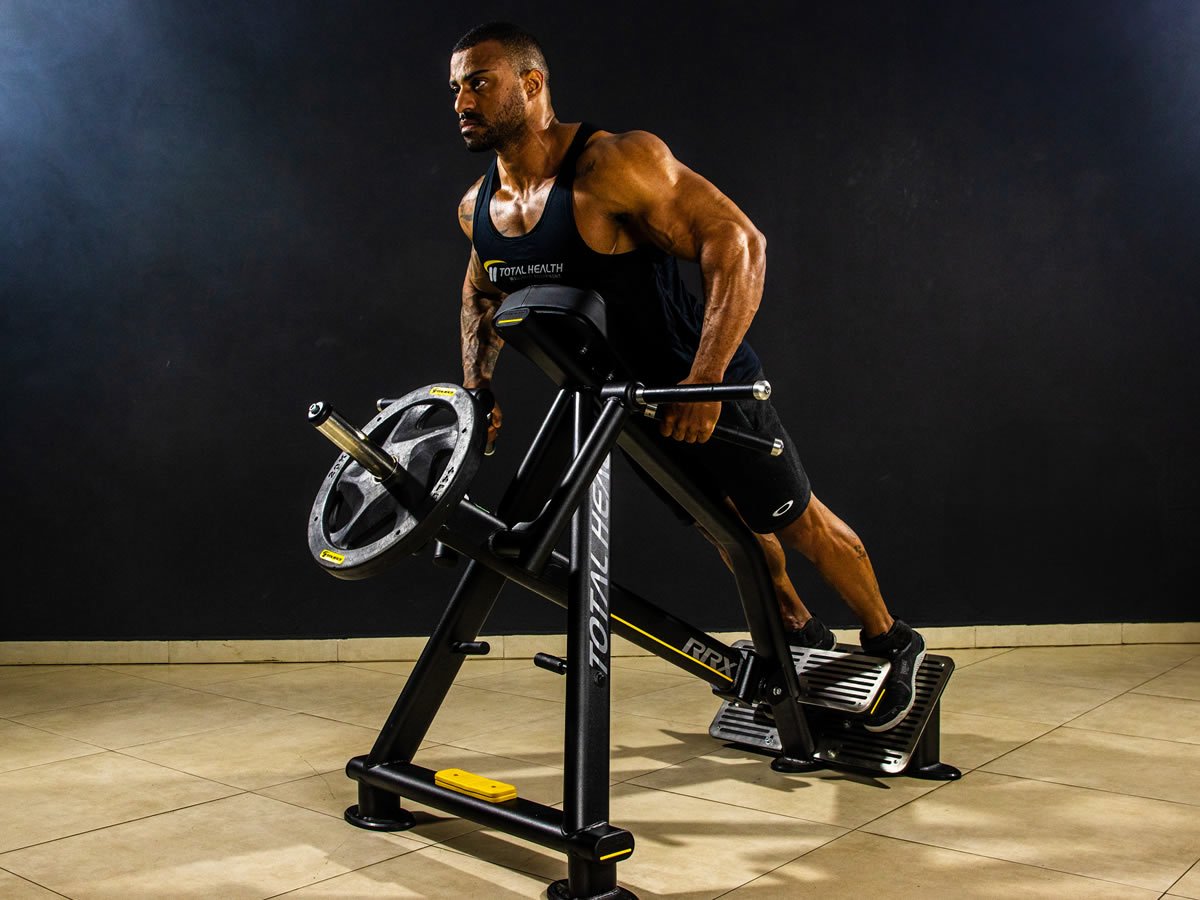 Exercício muscular musculação personalizada Ginásio Athletic